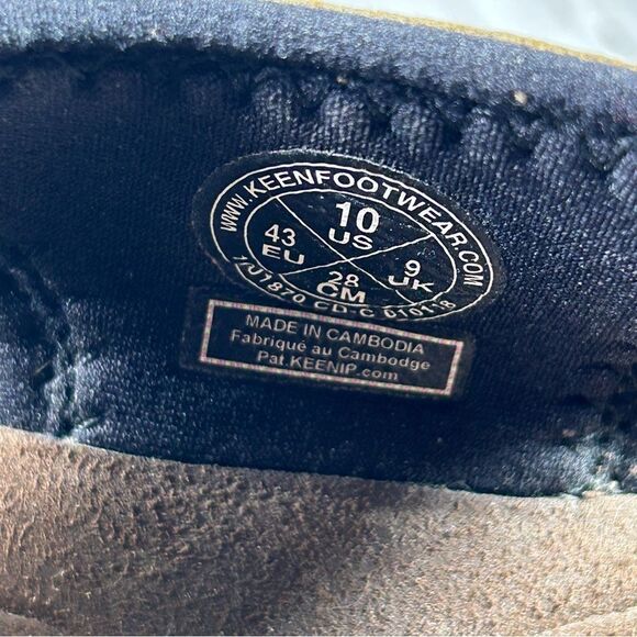 Keen Newport Brown Leather Closed Toe Sandal Waterproof Sneaker Mens Size 10 - Picture 9 of 10